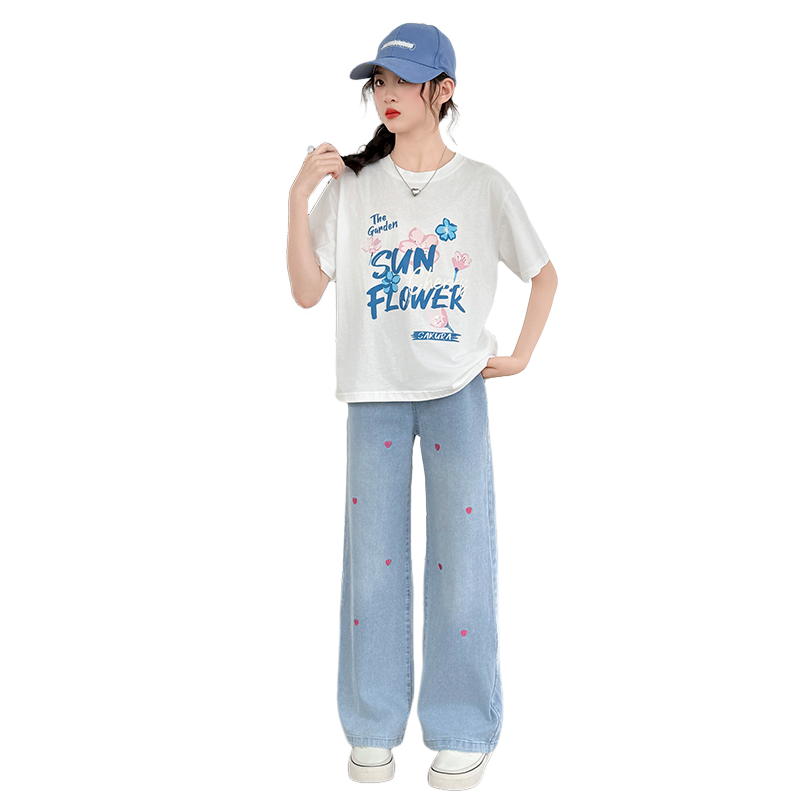 Lanza Casual Sportswear 2 Piece Set White Kids'