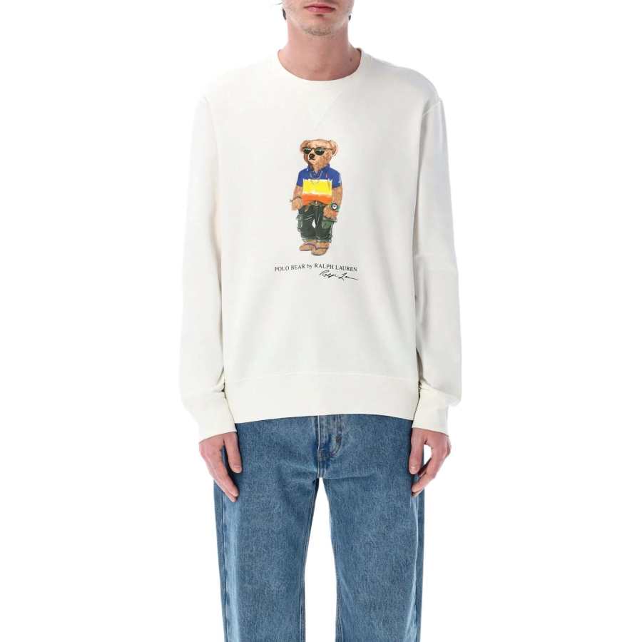 Polo Ralph Lauren Polo Bear Printed Crewneck Sweatshirt