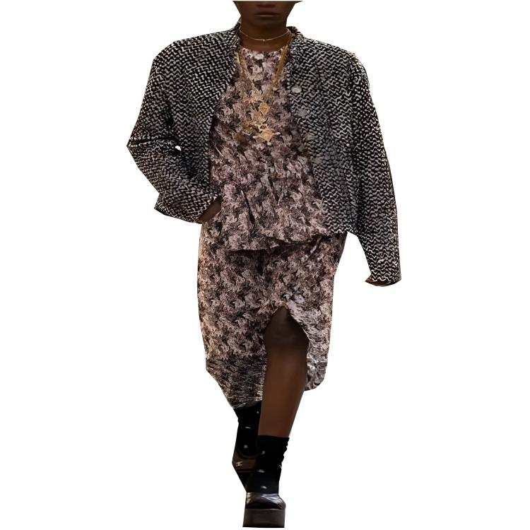 CHANEL 23 Spring Summer New Arrivals Jackets & Coats Women's Black
