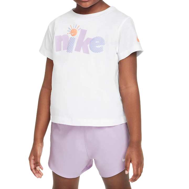 Nike Nike Swoosh T Shirt White Children Aged 3 7 Years Old