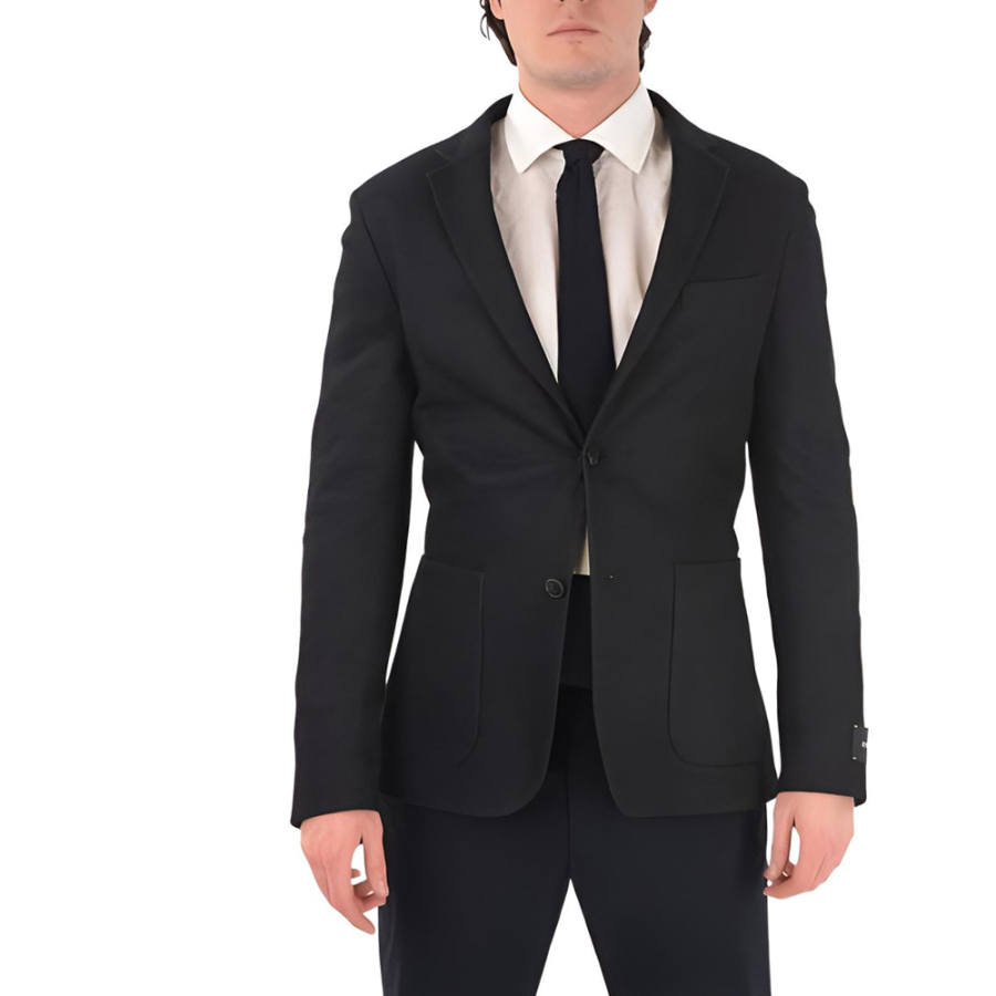 Zzegna Business Suit Coat Men's Blue