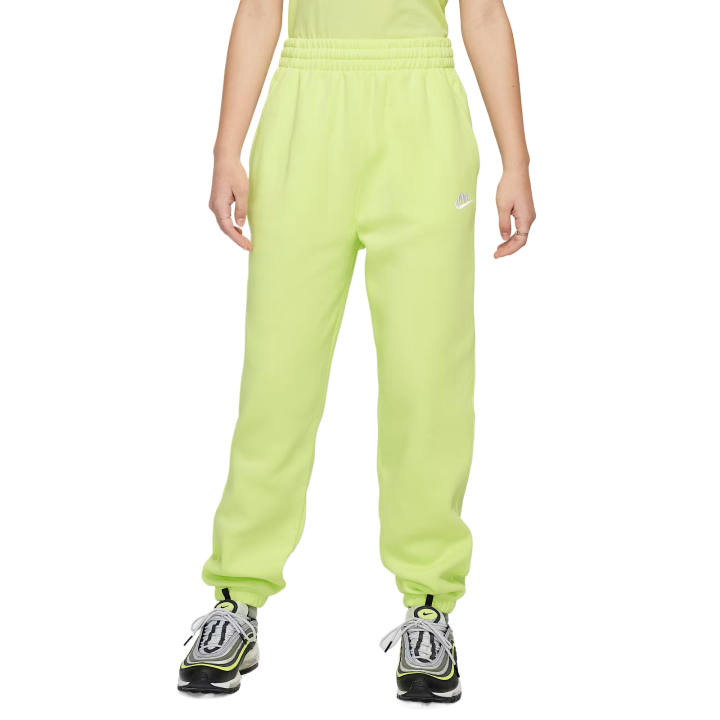 Nike Nike Full Length Pants Sportswear Club SS25 Teenagers Light Lemon Twist/Light Lemon Twist/White