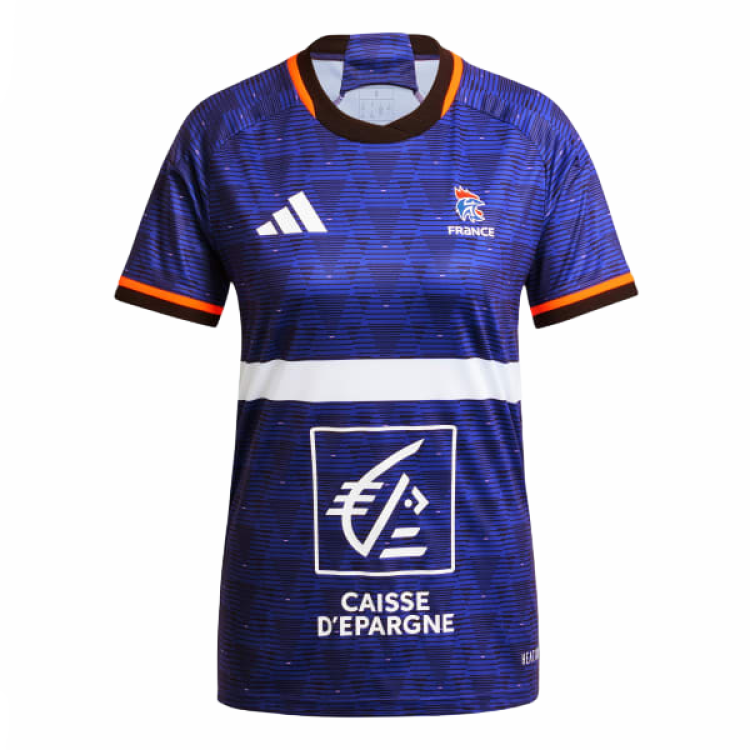 Adidas Adidas Women's France Handball Replica Jersey Semi Lucid Blue