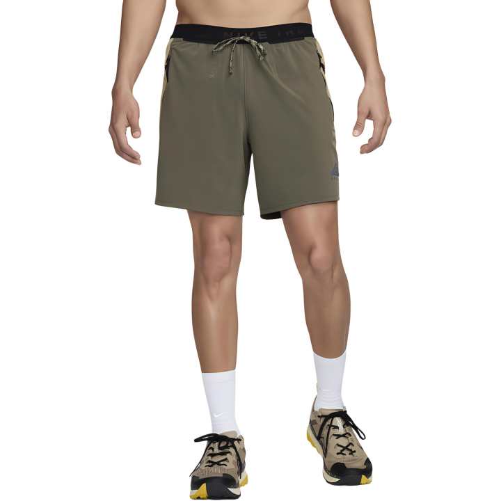 Nike Nike Casual Shorts Men's Medium Olive/Unisex Olive/Black