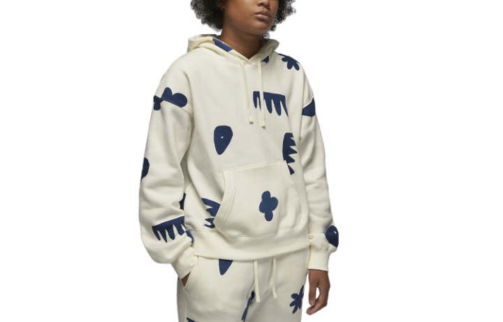 Jordan Jordan Sweatshirts Women's Ecru Hooded Moderate Regular