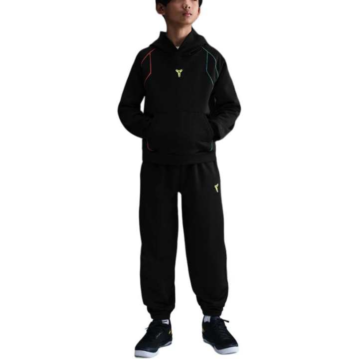 Nike Nike Sweatshirt Therma FIT Black/Volt Children Aged 3 7 Years Old
