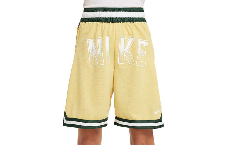 Nike Nike DNA Culture Of Basketball Big Kids' Dri FIT Shorts Kids' Basketball Jersey Kids' Earth Gold