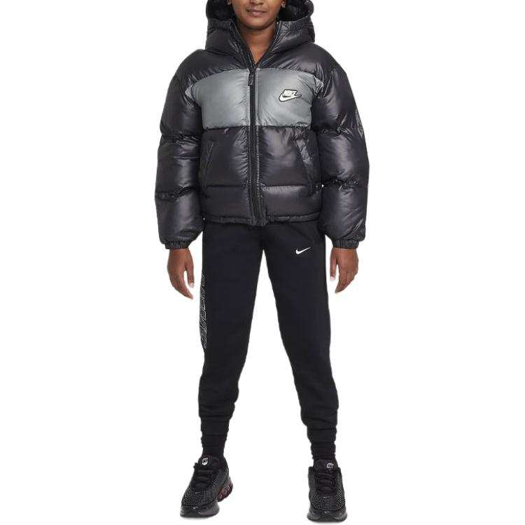 Nike Nike Jackets & Coats Anti Mosquito Loose Hooded Jacket Black Kids'