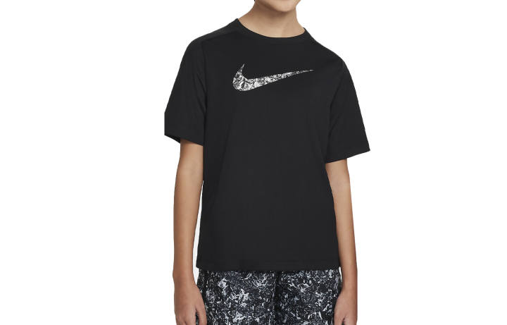 Nike Nike Dri Fit T Shirt Black Kids'