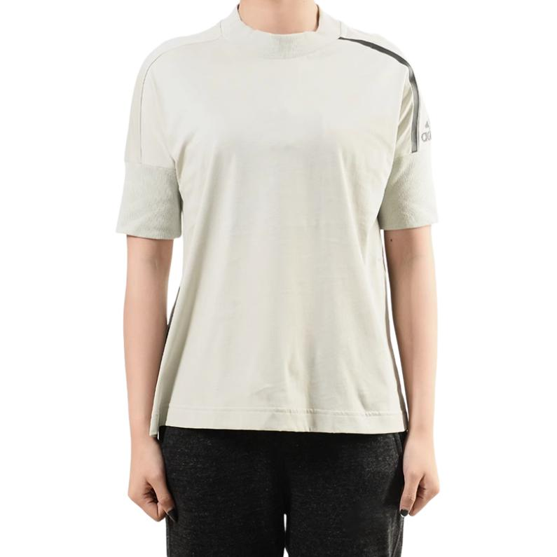 Adidas Adidas T Shirts Women's Green Crew Neck Moderate