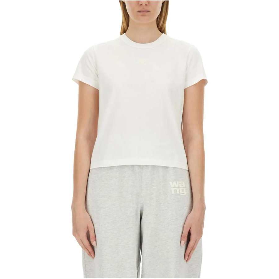 Alexander Wang T By Alexander Wang Regular Fit Crewneck T Shirt