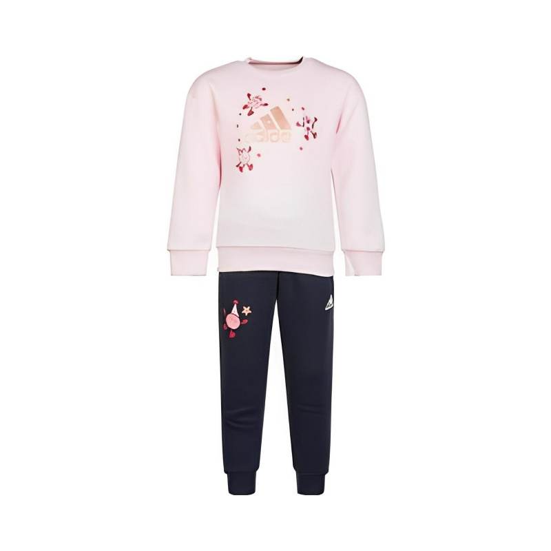 Adidas Adidas Casual Sportswear Pink+Black Children Aged 3 7 Years Old