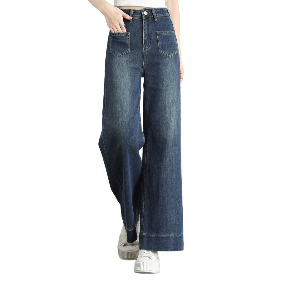BALENO Jeans Women's Vintage Moderate Wide Leg Pants
