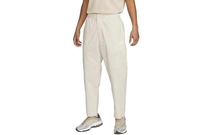 Nike Nike Knitted Sweatpants Men's White Moderate Straight Fit Pants