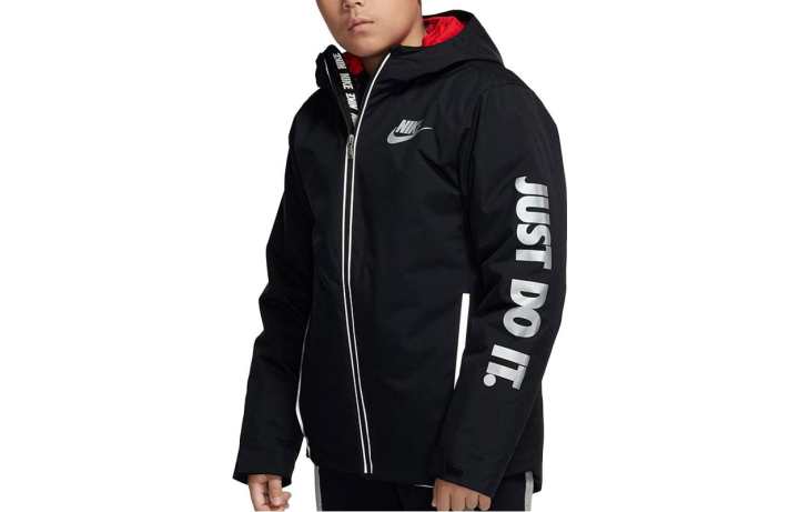 Nike Nike Kids Padded Jackets Hooded Thickened