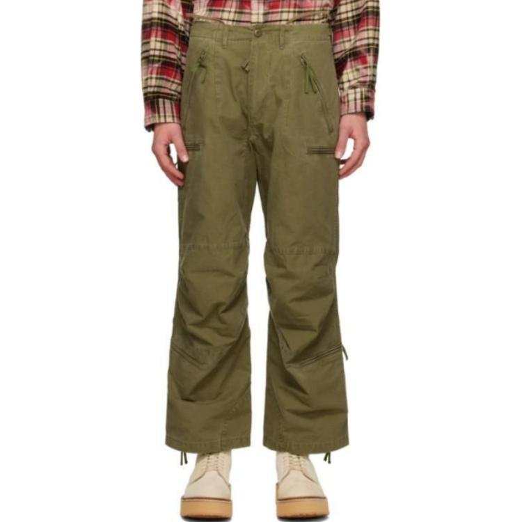 R13 R13 Cargo Pants Men's Olive Green