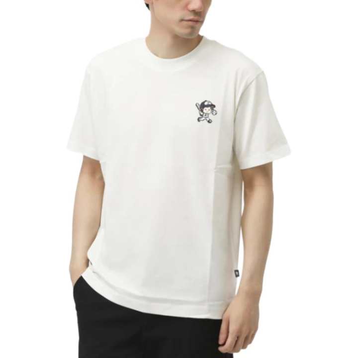 New Balance New Balance T Shirts Men's Ecru Crew Neck
