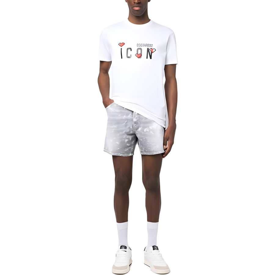 DSQUARED 2 Dsquared 2 Icon logo-print T-shirt