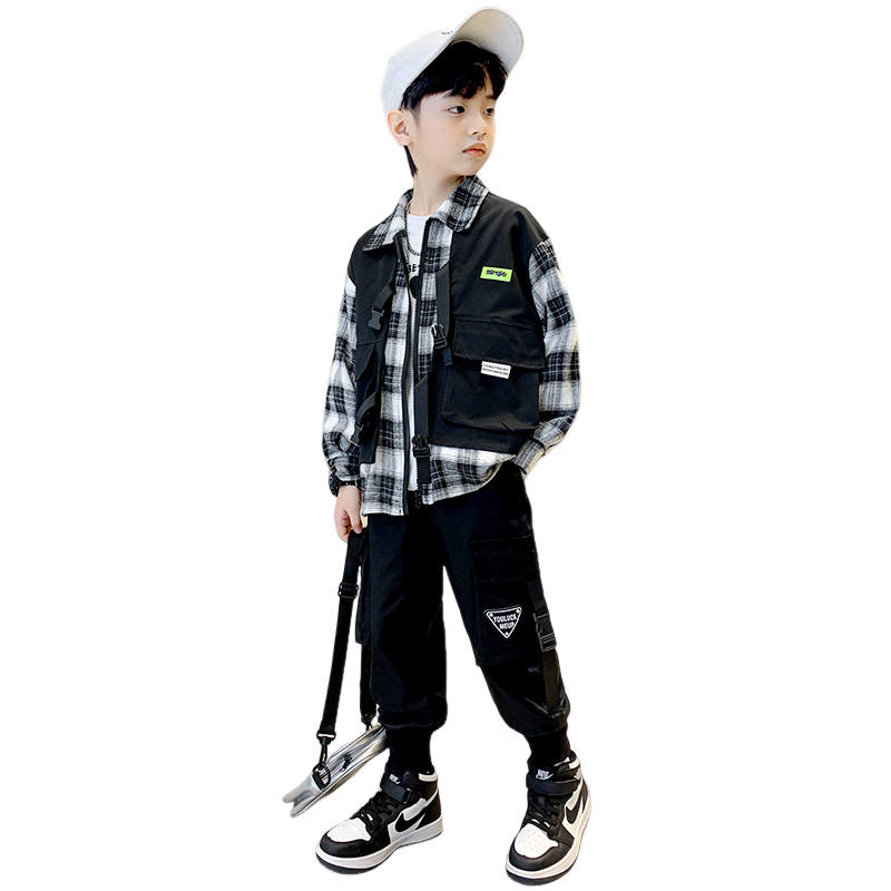 Lanza Kids Casual Sportswear Lapel Moderate