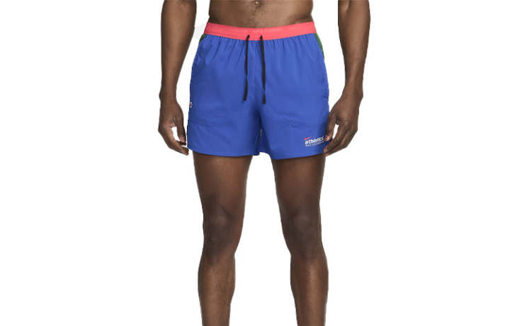Nike Nike Men's Dry 5 Inch Short Lined Running Shorts Casual Shorts Men's Blue