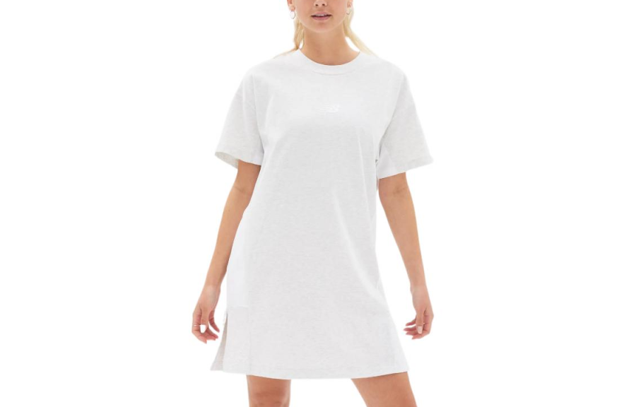 New Balance New Balance Short Sleeved Dresses Women's White Crew Neck