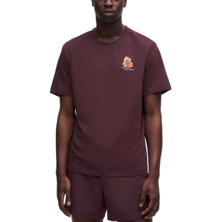 Lululemon T Shirt Men's Dark Red