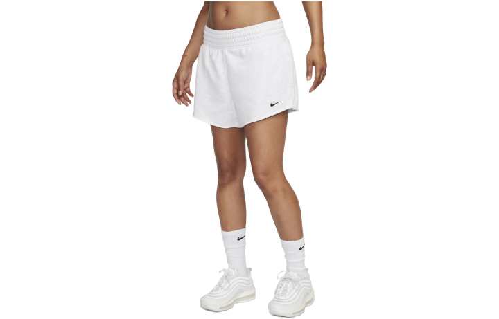 Nike Nike Sports Shorts Women's Light Gray Moderate Knitted Shorts
