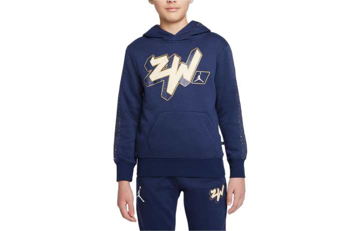 Jordan Jordan Big Kids' Boys Pullover Hoodie Sweatshirt Kids' Midnight Marine Blue