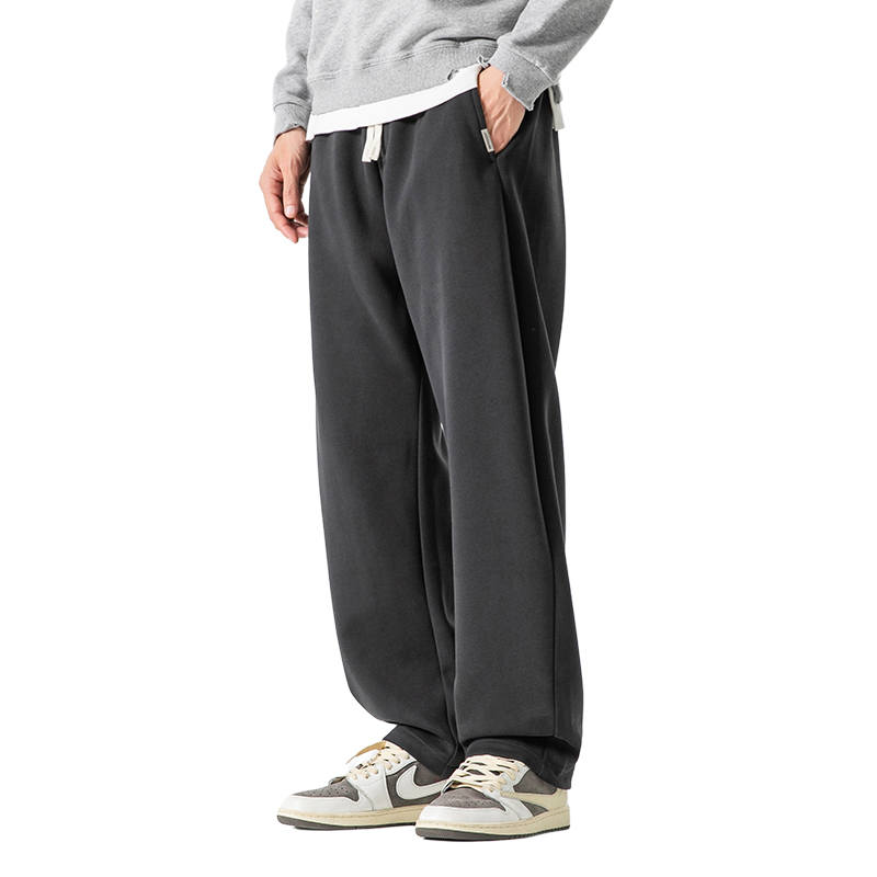 GTHOMME Knitted Fabric Casual Pants Unisex