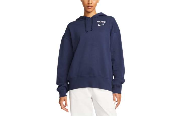 Nike Nike Sweatshirts Women's Blue Hooded Moderate Regular