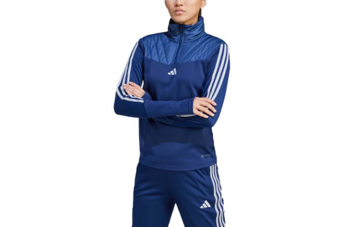 Adidas Adidas Jackets Women's Dark Blue Stand Collar Moderate Other