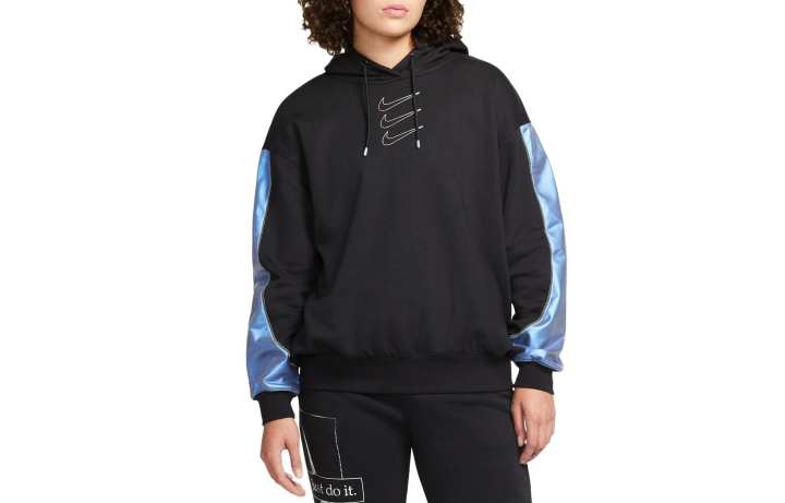 Nike Nike Sweatshirts Women's Black Hooded Moderate Other