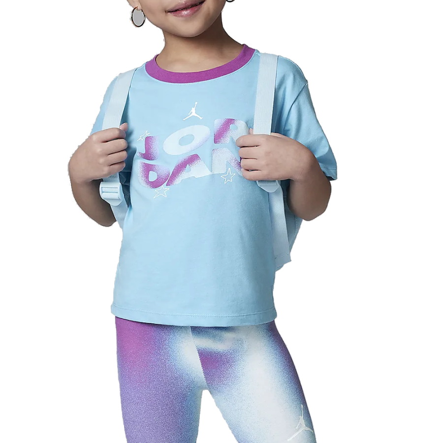 Jordan Jordan Lemonade Stand Casual Sportswear Aquarius Blue Children Aged 3 7 Years Old
