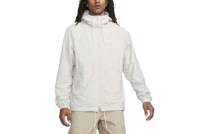 Nike Nike Jackets Men's Ivory White Hooded Moderate Other