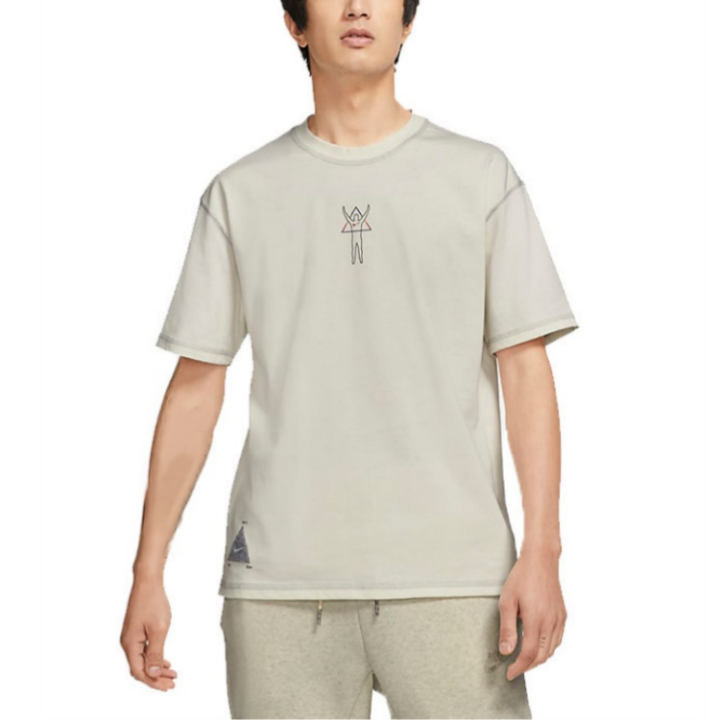 Nike Nike Sportswear T Shirt Men's Light Beige