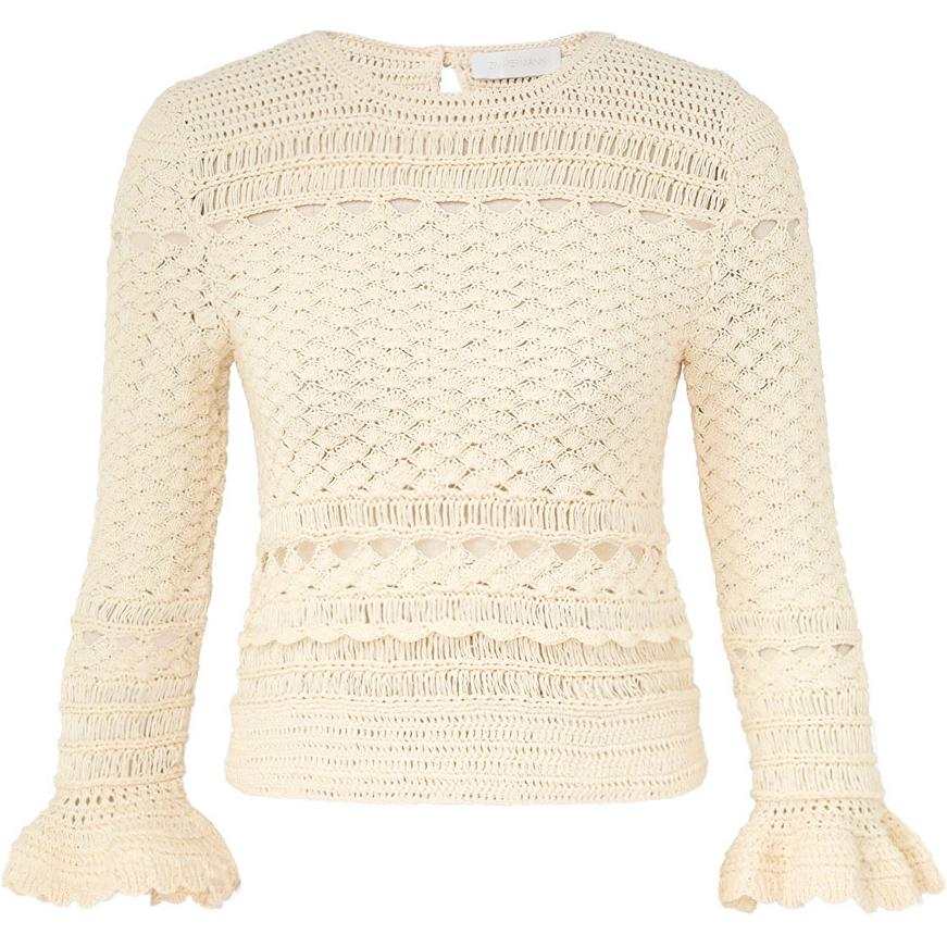 Zimmermann SS24 Knitwear Women's Cream