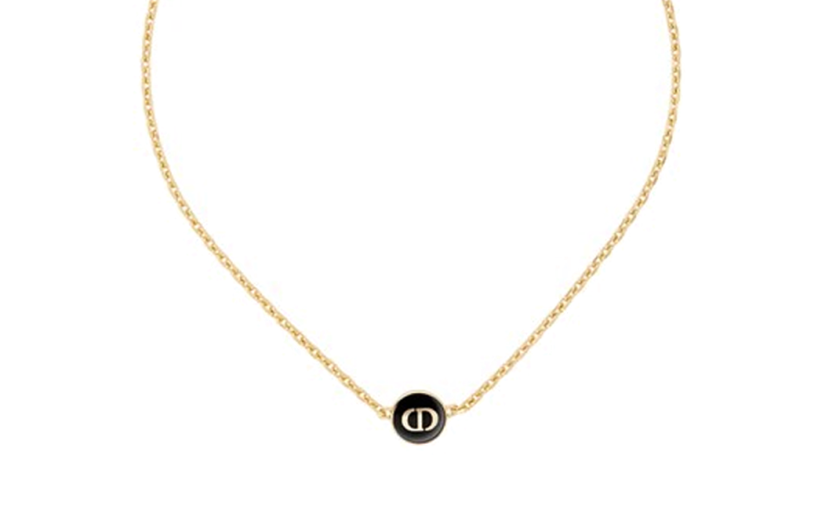 DIOR Classic CD Necklace Series Metal Necklaces Women's