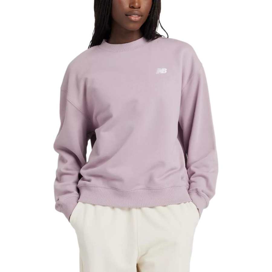 New Balance New Balance Sport Essentials French Terry Crew Sweatshirt Women's Light Purple