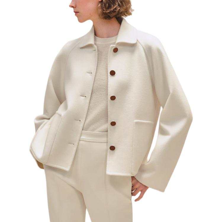 HERMES HERMES SS24 Jackets & Coats Women's White