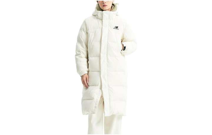 New Balance New Balance Down Jacket Unisex Cream White
