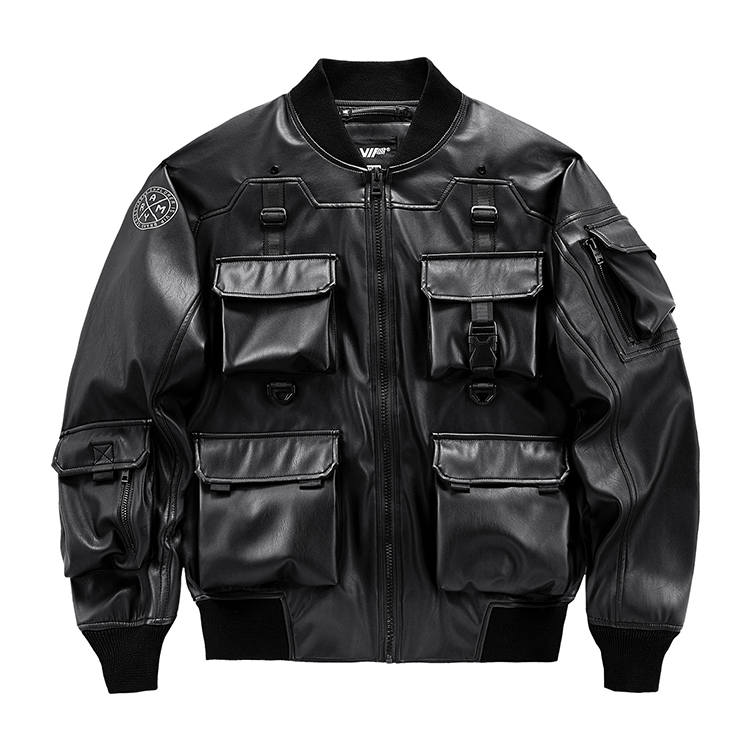 VIP Urban Techwear Collection Jackets Unisex Black Baseball Collar Moderate Other