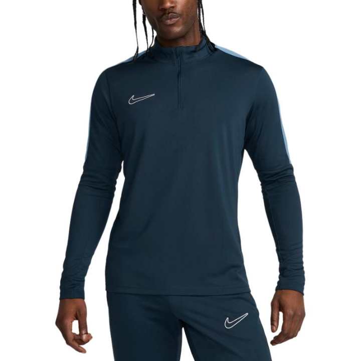 Nike Nike Dri FIT 1/2 Zip Football Top Soccer Jersey Men's Ink Teal