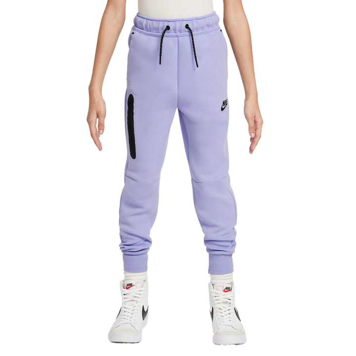Nike Nike Full Length Pants Sportswear Tech Fleece SS25 Purple Kids'