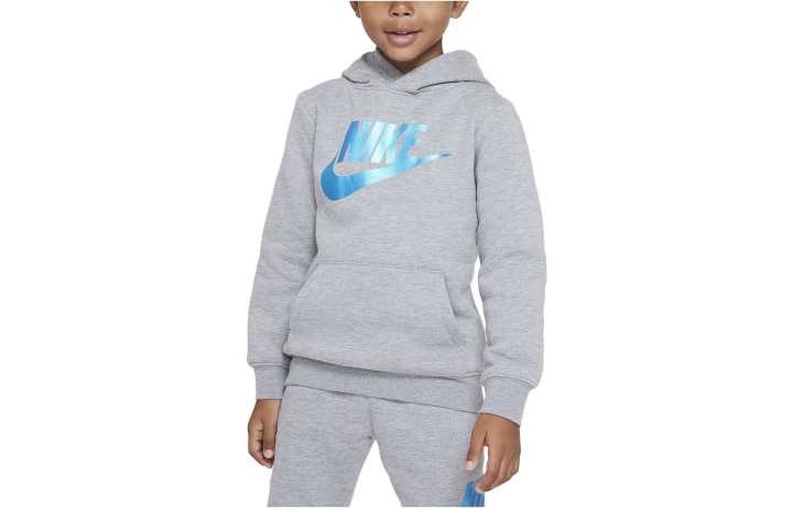 Nike Nike Sweatshirt Kids' Apparel Hoodie Gray Kids'