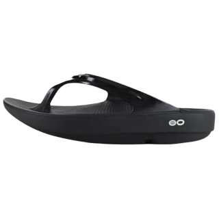 OOFOS Abrasion Resistant Flip Flops Women's Black