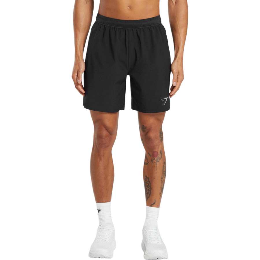 GYMSHARK SPEED 7' SHORTS Casual Shorts Men's Black