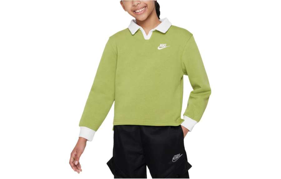 Nike Nike Kids' Top Kids' Apparel Sportswear Club Fleece Pear Kids'