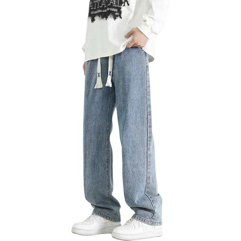 WARRIOR Riding The Wind Collection Jeans Unisex Moderate Straight Fit Pants