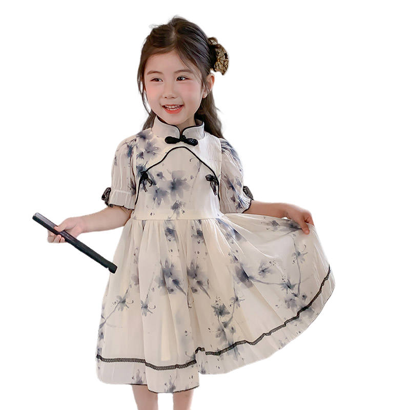 Lanza Dress Summer Ecru Children Aged 3 7 Years Old