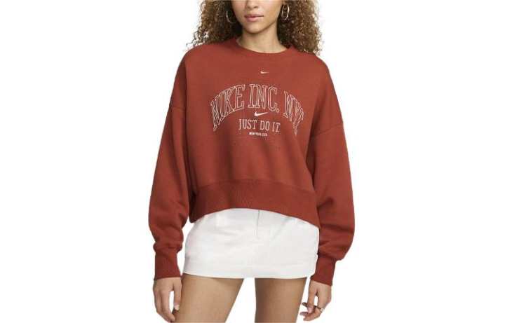Nike Nike Sportswear Phoenix Fleece Women's Over-Oversized Crew-Neck Graphic Sweatshirt